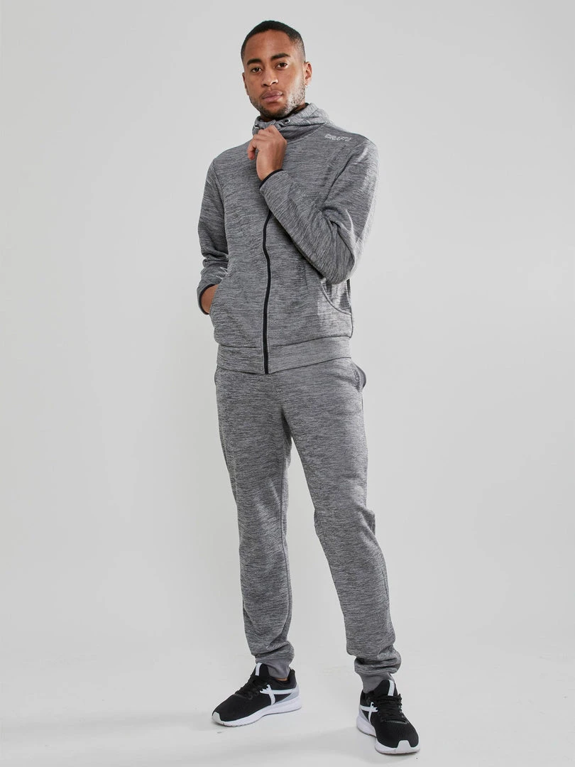 Craft Sportswear NA MEN'S LEISURE FULL ZIP HOODIE 9 Craft Sportswear NA MEN'S LEISURE FULL ZIP HOODIE