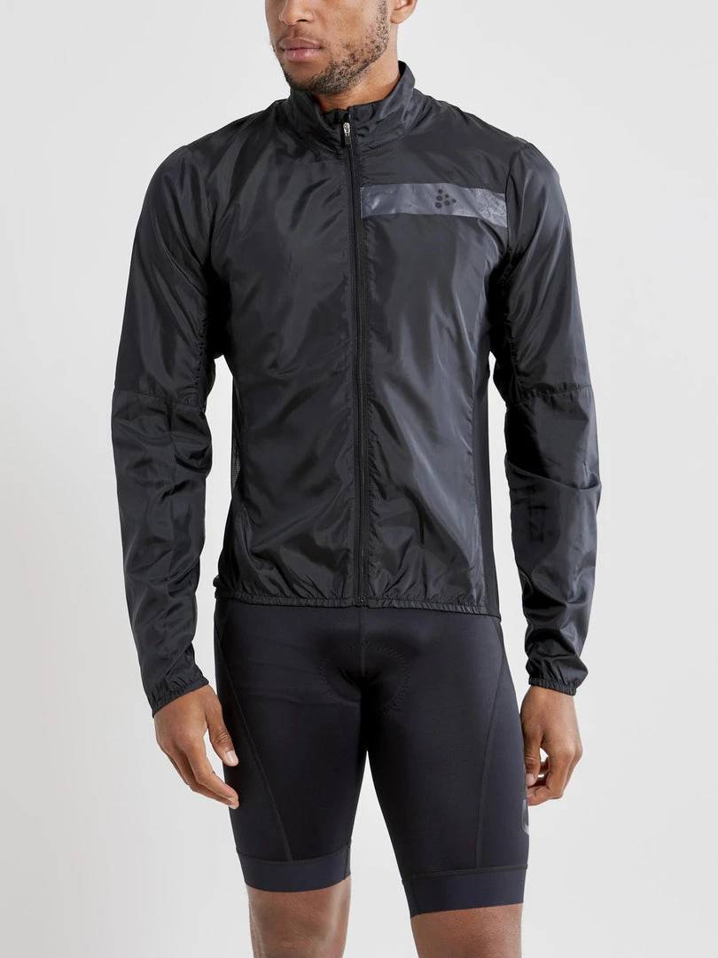 Craft Sportswear NA MEN'S ESSENCE LIGHT WIND CYCLING JKT 16 Craft Sportswear NA MEN'S ESSENCE LIGHT WIND CYCLING JKT