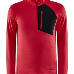 Craft Sportswear NA MEN'S CORE TRIM THERMAL MIDLAYER 40 Craft Sportswear NA MEN'S CORE TRIM THERMAL MIDLAYER