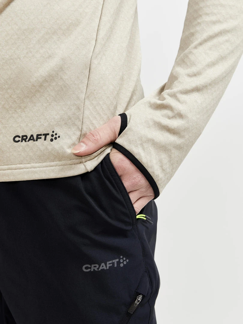 Craft Sportswear NA MEN'S CORE TRIM THERMAL MIDLAYER 18 Craft Sportswear NA MEN'S CORE TRIM THERMAL MIDLAYER