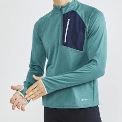 Craft Sportswear NA MEN'S CORE TRIM THERMAL MIDLAYER 60 Craft Sportswear NA MEN'S CORE TRIM THERMAL MIDLAYER