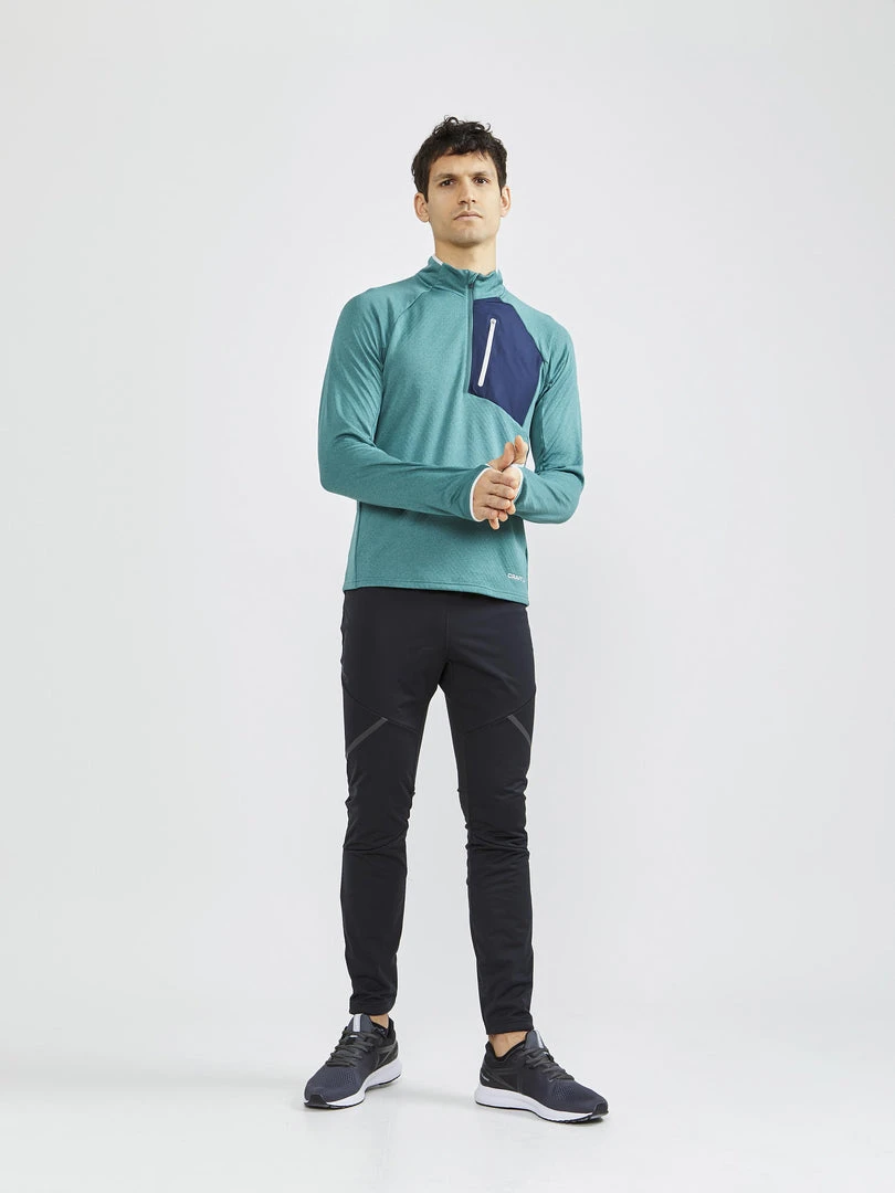 Craft Sportswear NA MEN'S CORE TRIM THERMAL MIDLAYER 33 Craft Sportswear NA MEN'S CORE TRIM THERMAL MIDLAYER