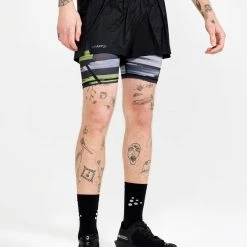 Craft Sportswear NA MEN'S CTM DISTANCE 2IN1 RUNNING SHORTS