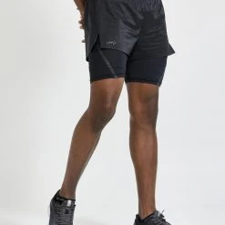 Craft Sportswear NA MEN'S CTM DISTANCE 2IN1 RUNNING SHORTS