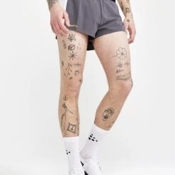 Craft Sportswear NA MEN'S PRO HYPERVENT RUNNING SPLIT SHORTS