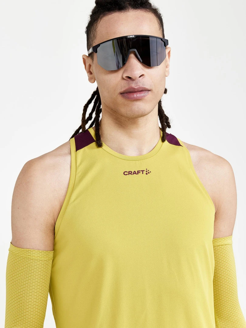 Craft Sportswear NA MEN'S PRO HYPERVENT RUNNING SINGLET 6 Craft Sportswear NA MEN'S PRO HYPERVENT RUNNING SINGLET