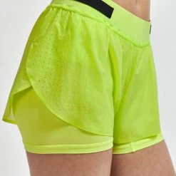 Craft Sportswear NA WOMEN'S CTM DISTANCE 2IN1 RUNNING SHORTS
