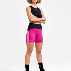Craft Sportswear NA WOMEN'S PRO HYPERVENT RUNNING CROPPED TOP 25 Craft Sportswear NA WOMEN'S PRO HYPERVENT RUNNING CROPPED TOP