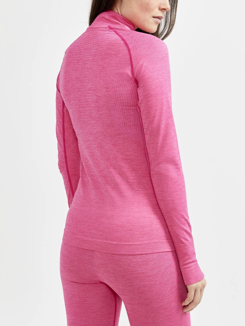 Craft Sportswear NA WOMEN'S CORE DRY ACTIVE COMFORT ZIP BASELAYER 8 Craft Sportswear NA WOMEN'S CORE DRY ACTIVE COMFORT ZIP BASELAYER