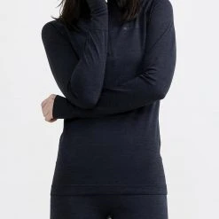 Craft Sportswear NA WOMEN'S CORE DRY ACTIVE COMFORT ZIP BASELAYER