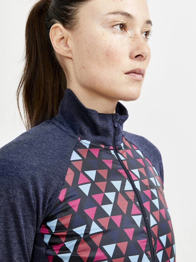 Craft Sportswear NA WOMEN'S ADV SUBZ WOOL CYCLING JERSEY 5 Craft Sportswear NA WOMEN'S ADV SUBZ WOOL CYCLING JERSEY