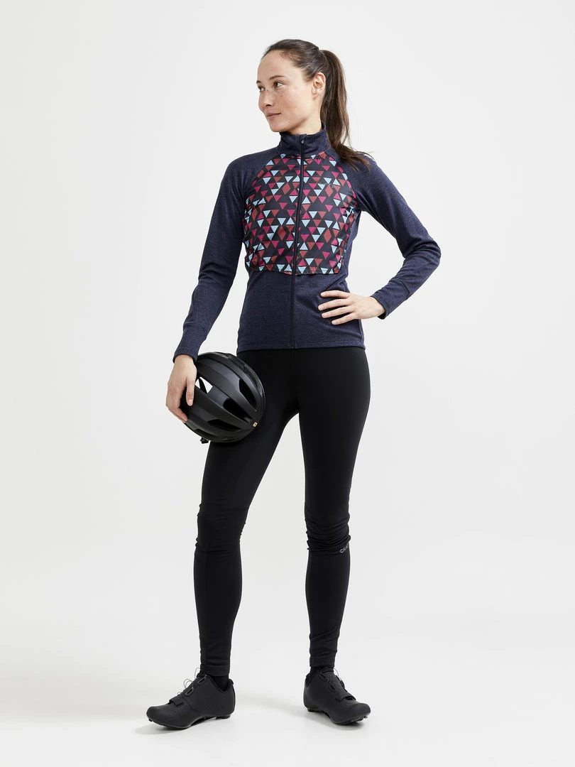 Craft Sportswear NA WOMEN'S ADV SUBZ WOOL CYCLING JERSEY 8 Craft Sportswear NA WOMEN'S ADV SUBZ WOOL CYCLING JERSEY