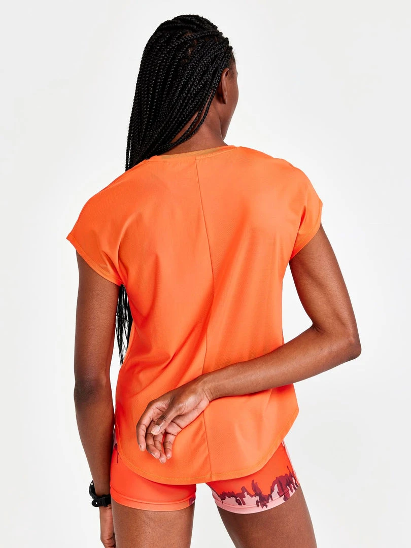 Craft Sportswear NA WOMEN'S CORE CHARGE RIB TEE 43 Craft Sportswear NA WOMEN'S CORE CHARGE RIB TEE