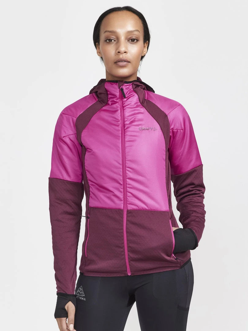 Craft Sportswear NA WOMEN'S ADV HYBRID THERMAL MIDLAYER 9 Craft Sportswear NA WOMEN'S ADV HYBRID THERMAL MIDLAYER