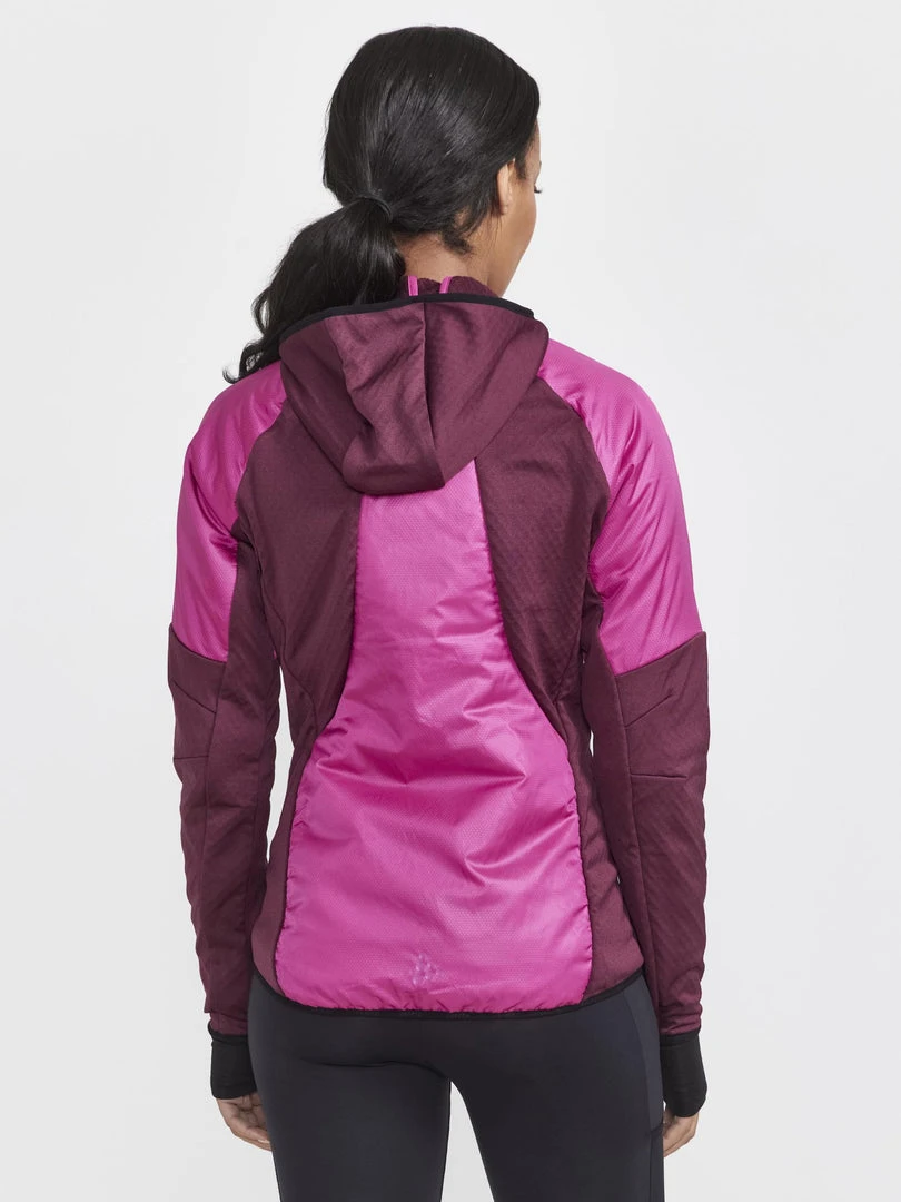 Craft Sportswear NA WOMEN'S ADV HYBRID THERMAL MIDLAYER 10 Craft Sportswear NA WOMEN'S ADV HYBRID THERMAL MIDLAYER