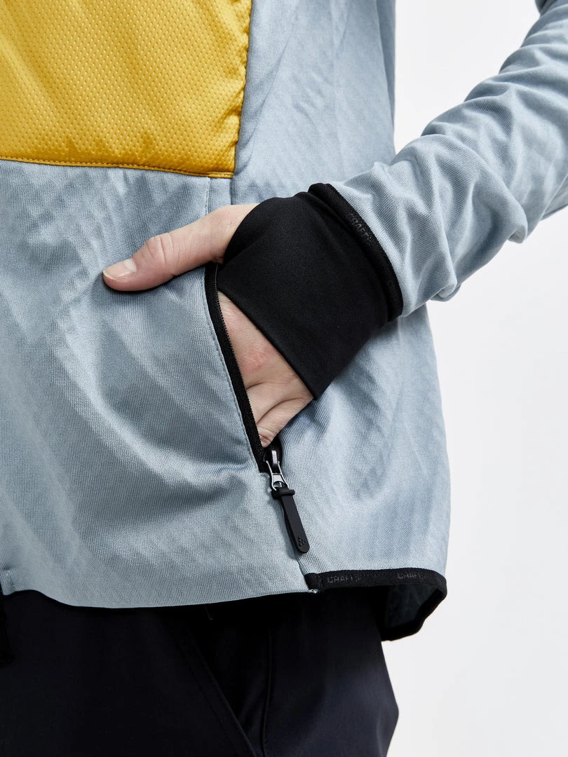 Craft Sportswear NA WOMEN'S ADV HYBRID THERMAL MIDLAYER 38 Craft Sportswear NA WOMEN'S ADV HYBRID THERMAL MIDLAYER