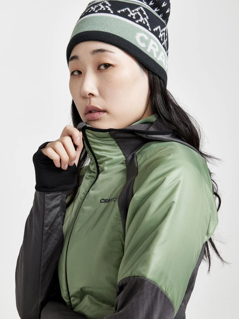 Craft Sportswear NA WOMEN'S ADV HYBRID THERMAL MIDLAYER 18 Craft Sportswear NA WOMEN'S ADV HYBRID THERMAL MIDLAYER