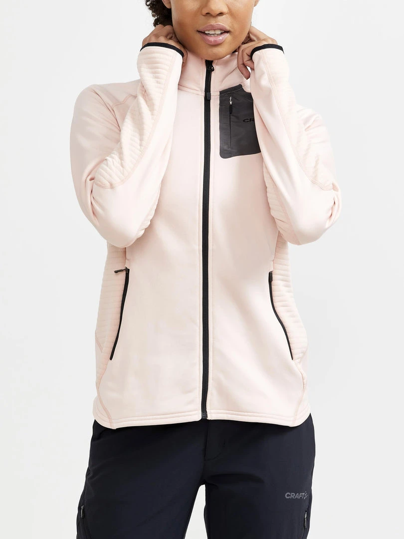 Craft Sportswear NA WOMEN'S ADV TECH FLEECE THERMAL MIDLAYER 14 Craft Sportswear NA WOMEN'S ADV TECH FLEECE THERMAL MIDLAYER