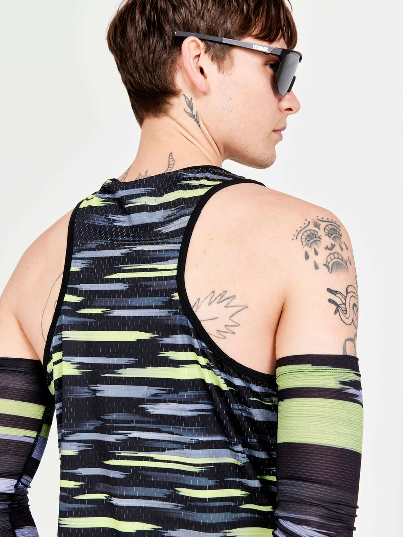 Craft Sportswear NA MEN'S CTM DISTANCE WARP MESH RUNNING SINGLET 5 Craft Sportswear NA MEN'S CTM DISTANCE WARP MESH RUNNING SINGLET