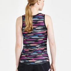 Craft Sportswear NA WOMEN'S CTM DISTANCE WARP MESH RUNNING SINGLET