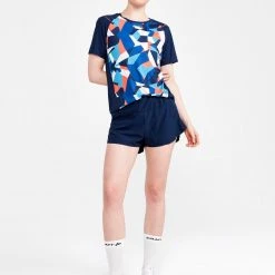 Craft Sportswear NA WOMEN'S PRO DAZZLE CAMO RUNNING TEE PRO Dazzle Camo Collection