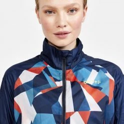 Craft Sportswear NA PRO Dazzle Camo Collection WOMEN'S PRO DAZZLE CAMO JACKET