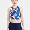 Craft Sportswear NA WOMEN'S PRO DAZZLE CAMO RUNNING TOP