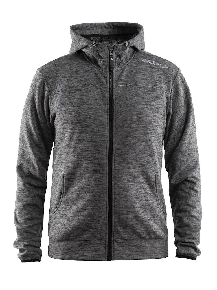 Craft Sportswear NA MEN'S LEISURE FULL ZIP HOODIE 8 Craft Sportswear NA MEN'S LEISURE FULL ZIP HOODIE